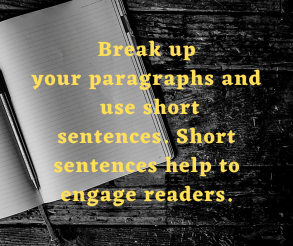 Use Short Paragraphs