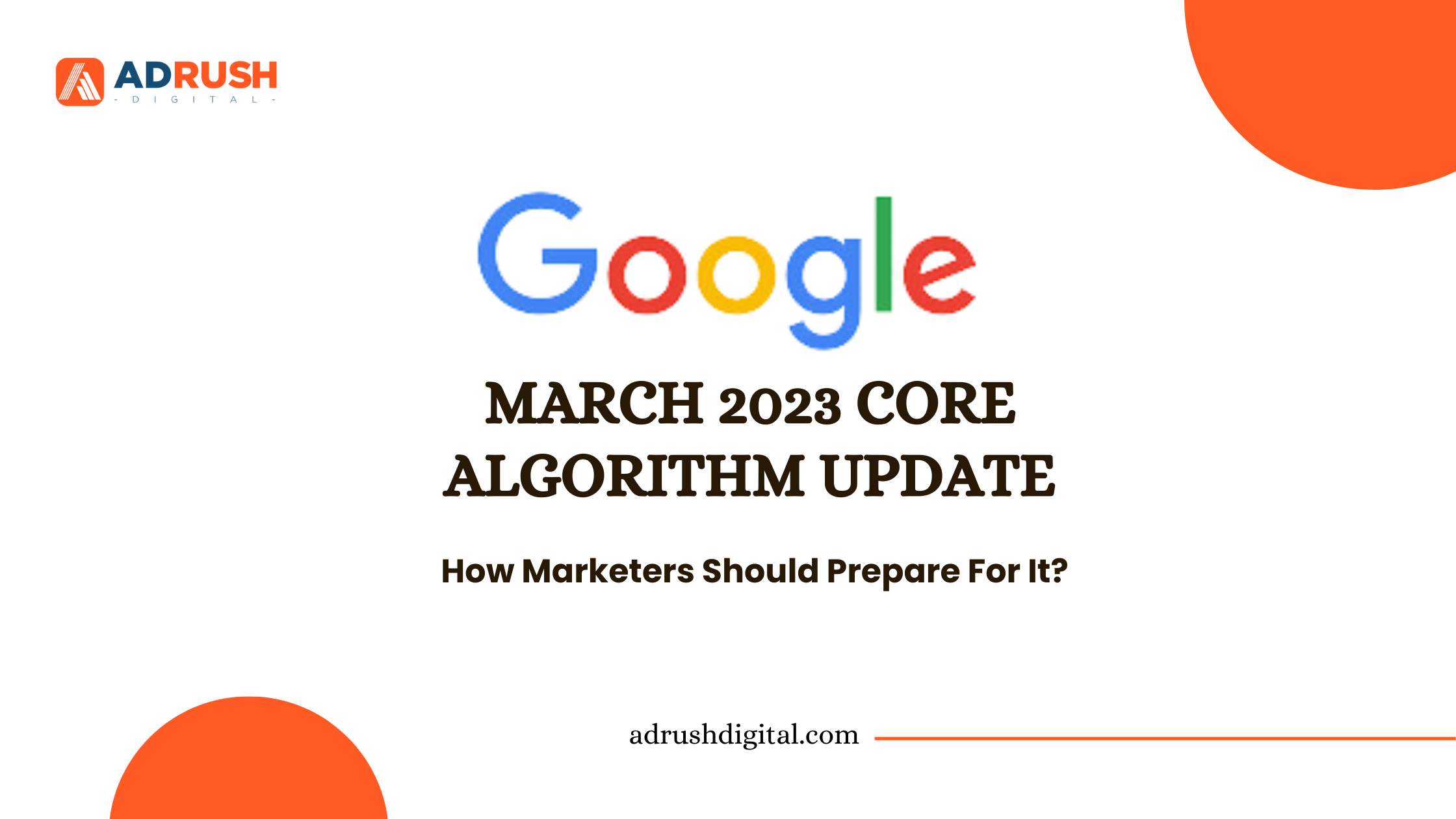 March 2023 Google Core Update